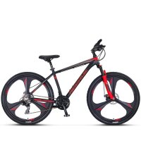 Accrue Mountainbike Umt 29 Zoll Alu Schwarz Rot Modell 2022